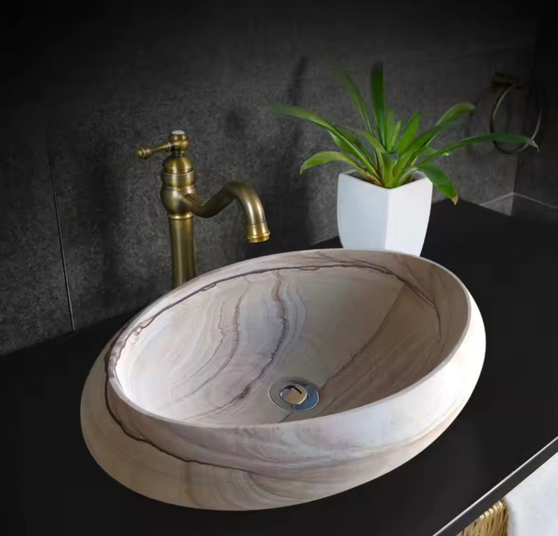 Stone Resin & Solid Surface Vessel Sinks