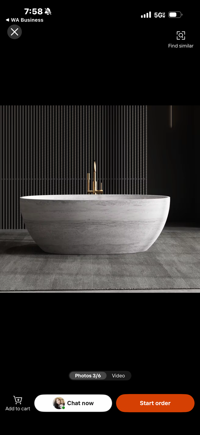 Natural Stone Bathtubs