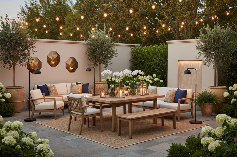 OUTDOOR DÉCOR & LIGHTING