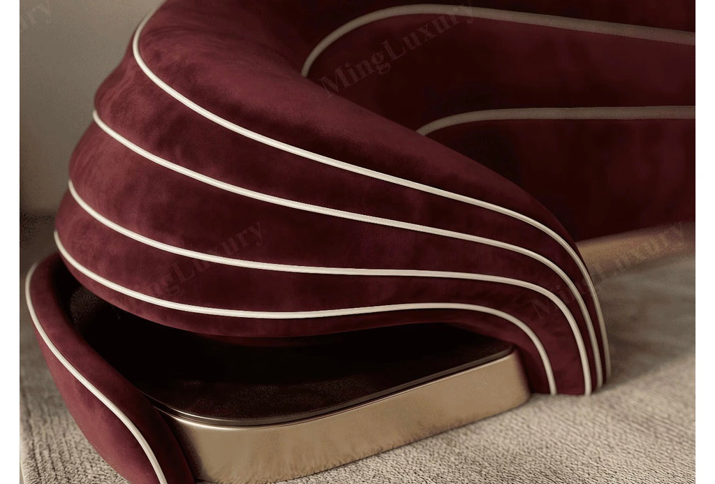Valentino Royale Burgundy Bed