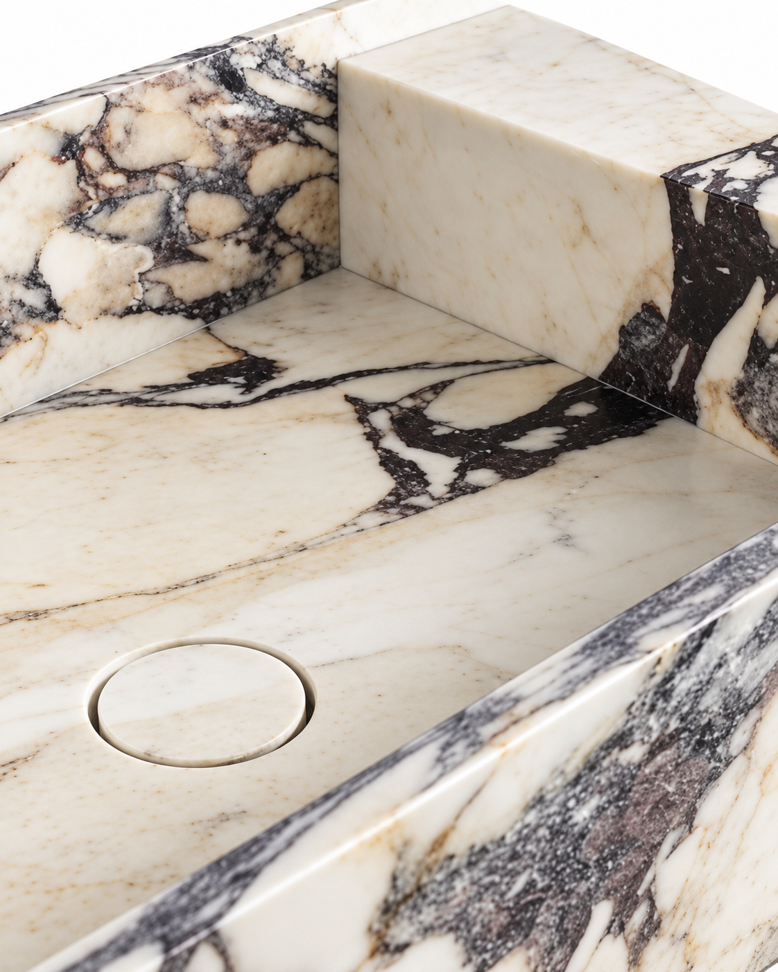 Bianca Viola Marble Bathroom Vanity