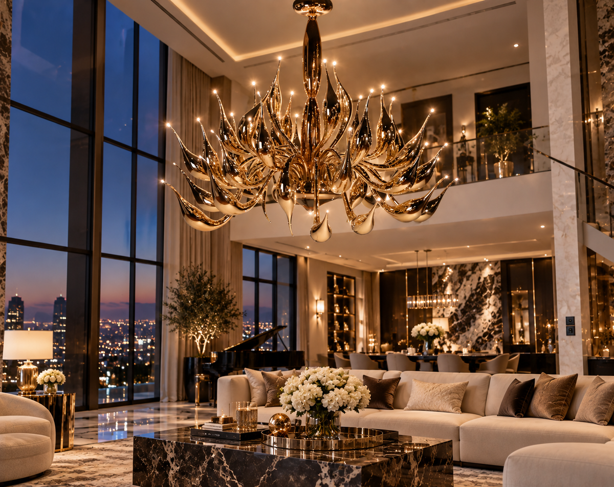Isadora Crystal Chandelier