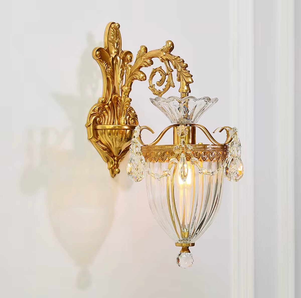 Adimari Retro Design Crystal Wall Lamp
