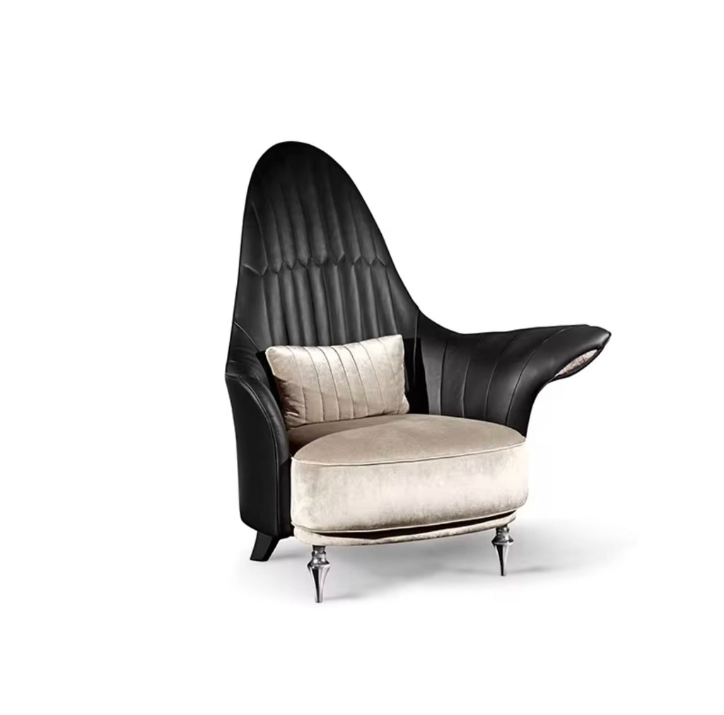 Casa Milano “CORVINO” Sculptural Statement Lounge Chair