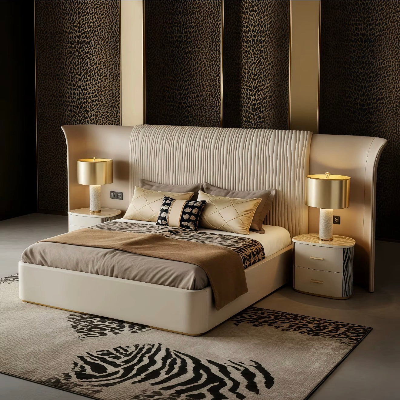 Casa Milano – Bel Air Luxe Upholstered Bed