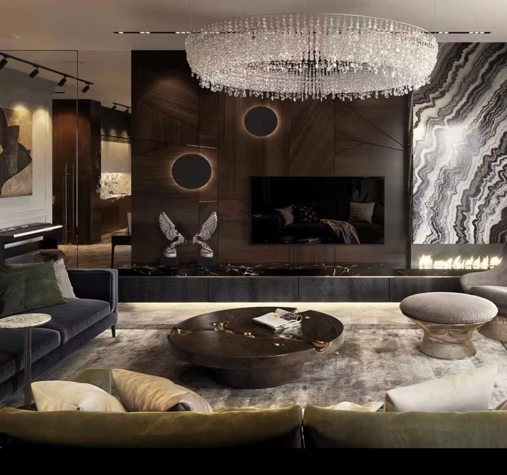 Casa Milano – Aurelio Walnut Burl Coffee Table