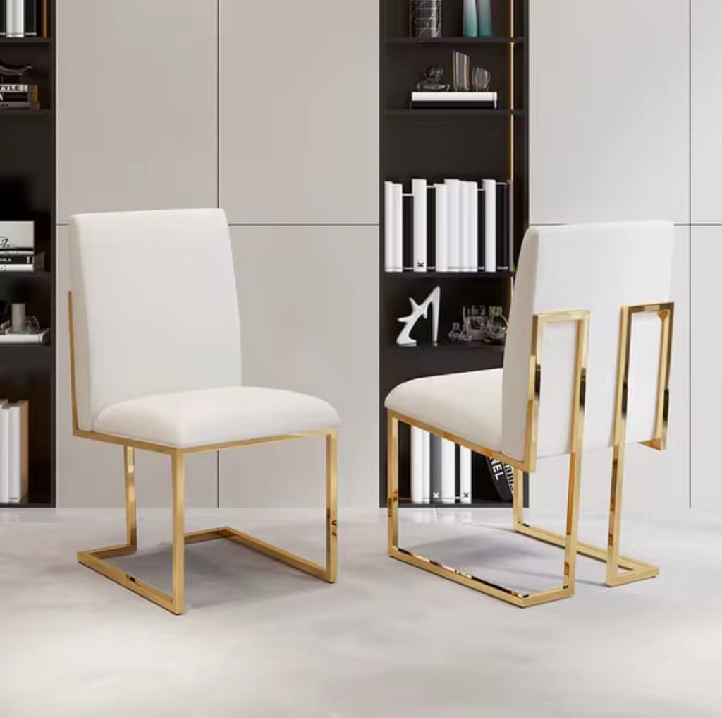 Casa Milano – Alessia Gold Dining Chair