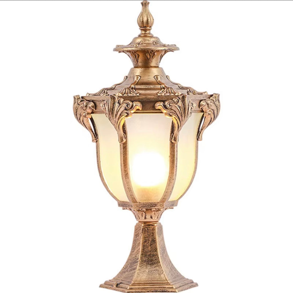 Valencia Solar Outdoor Post Lamp