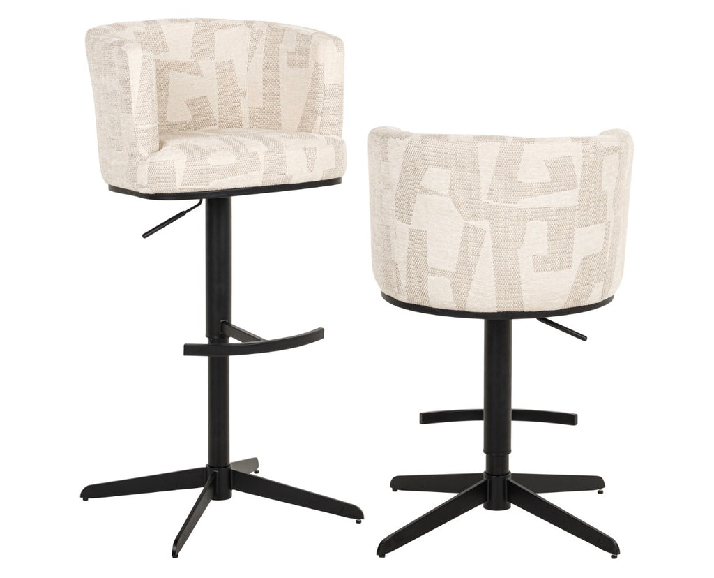 Cheyenne Luxury Adjustable Swivel Bar Stool