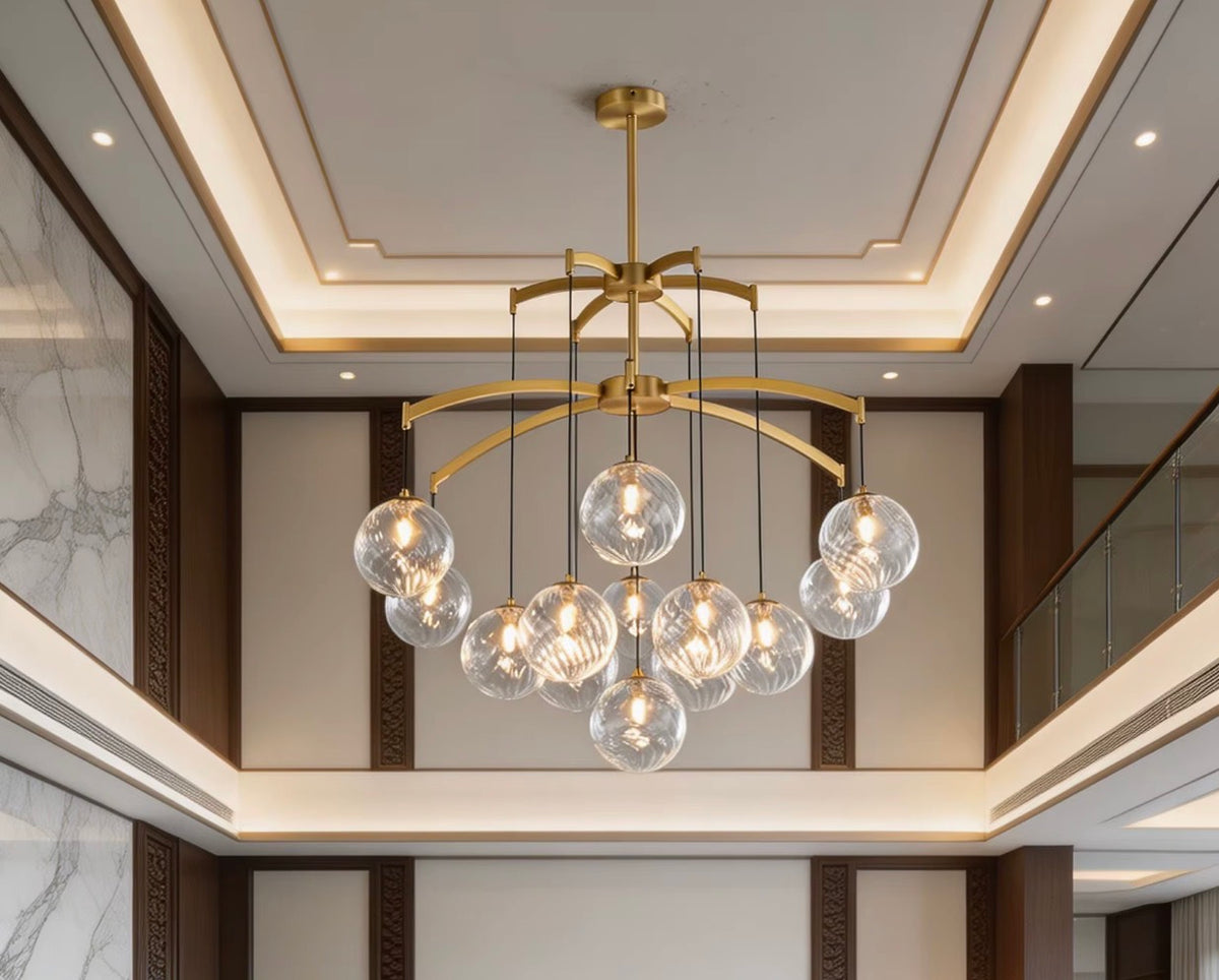 Celestino Glass Globe Chandelier