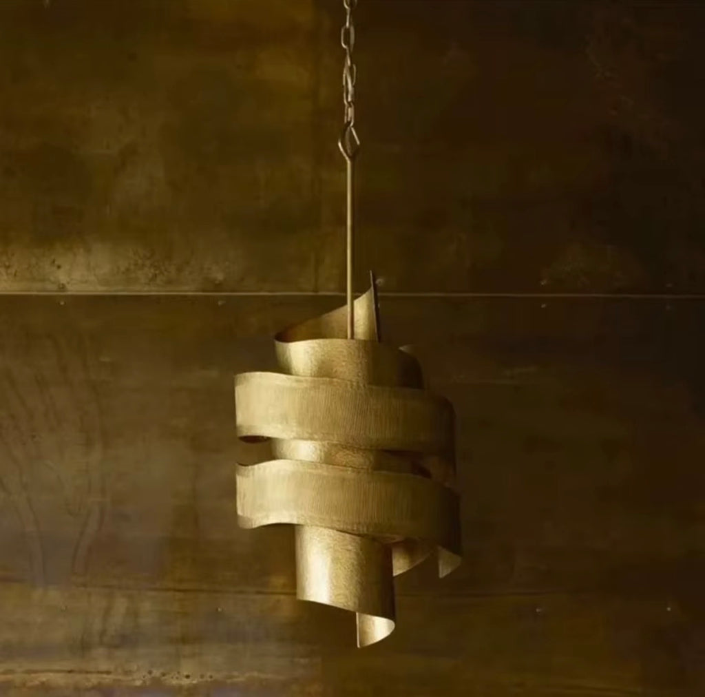 Vortex Sculpture Pendant Light