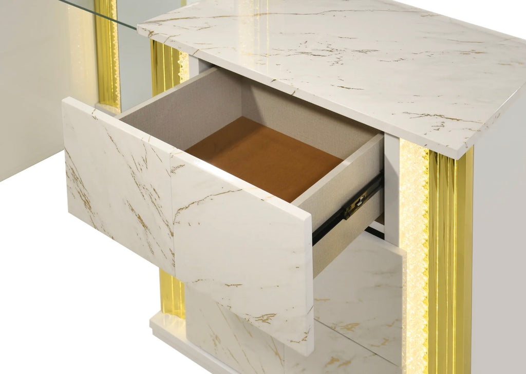 Casa Milano™ Mika Ultra-Modern Luminous Bedroom Set