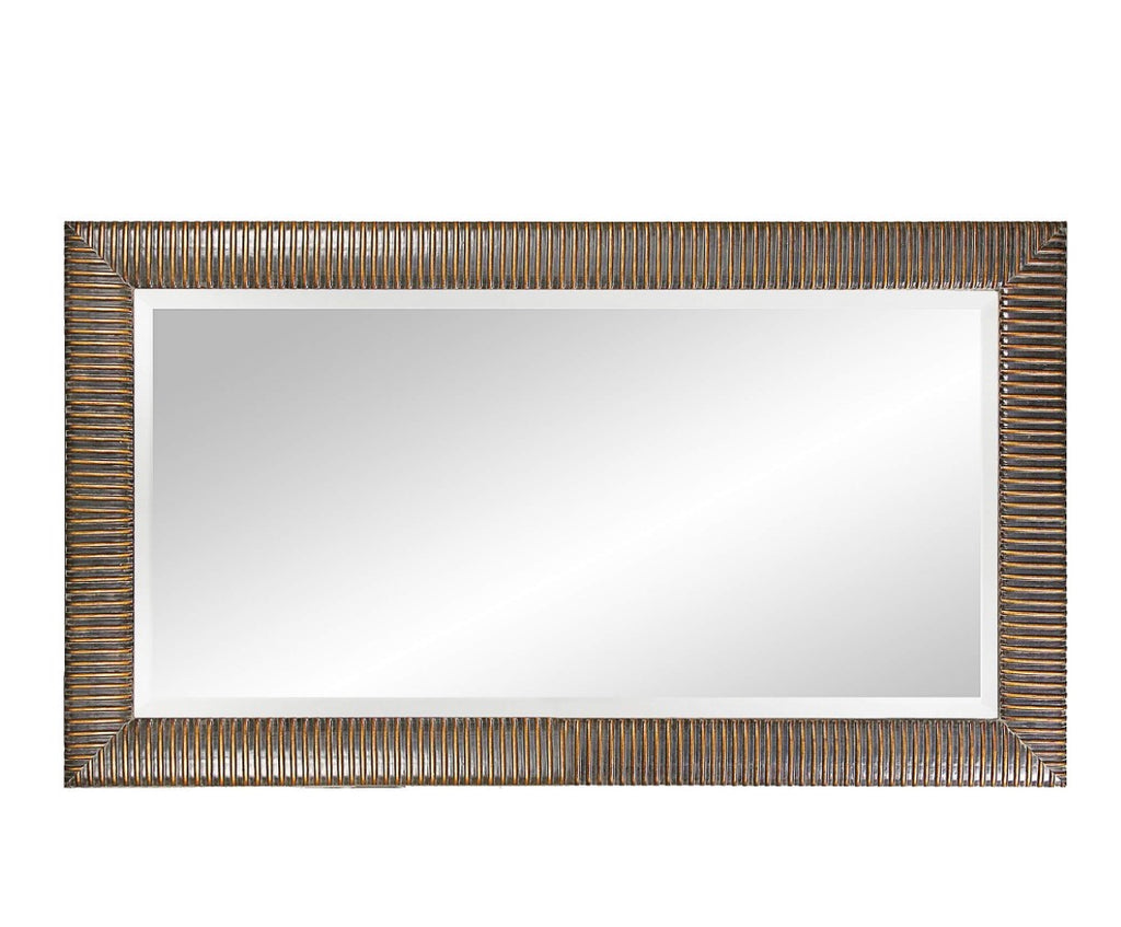 Casa Milano – Alexander Oversized Antique Copper Floor Mirror (82” x 46”)