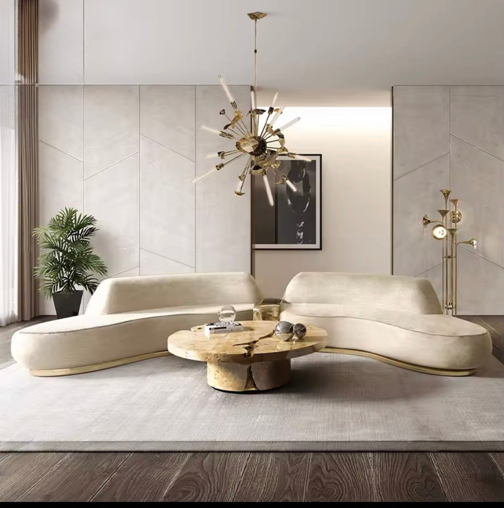 Casa Milano – Aurelio Walnut Burl Coffee Table
