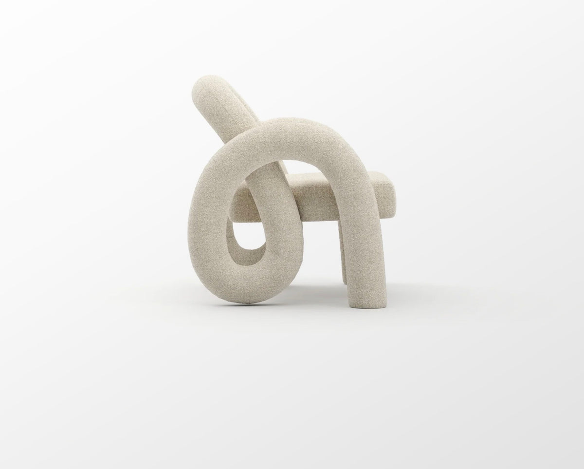 Gelee Sculptural Accent Chair by Caracole