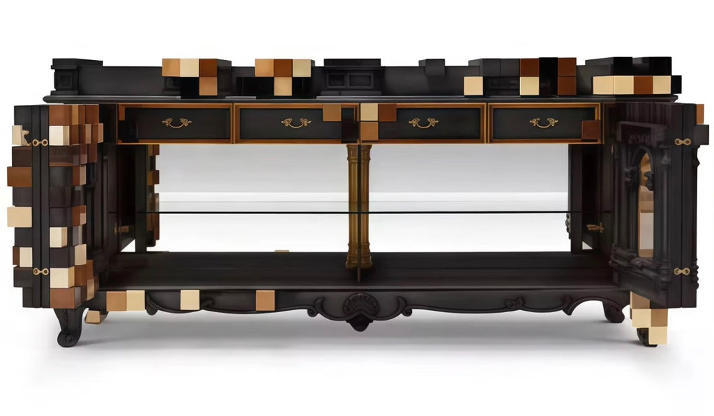 Casa Milano Puccino Luxury Art Sideboard