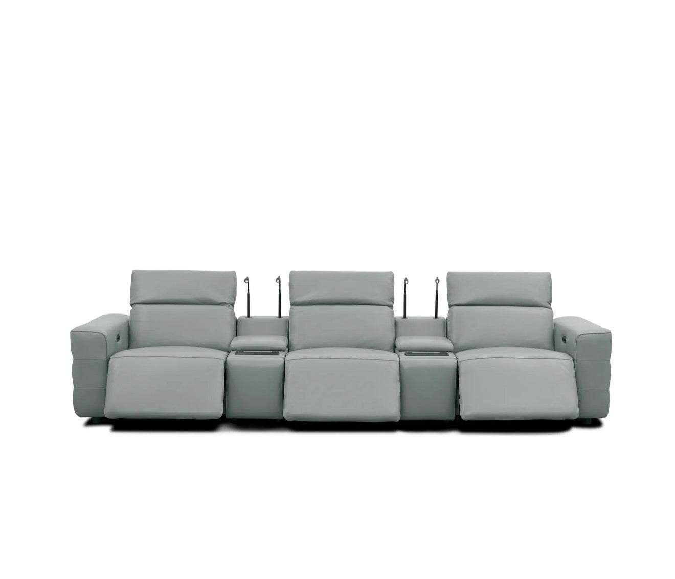 Casa Milano – Milano Italian Leather Power Recliner Row