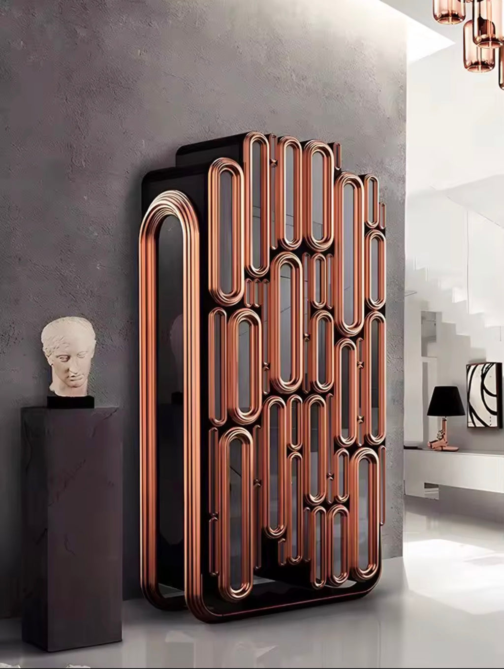 Casa Milano — Rochetti Sculptural Wine Cabinet
