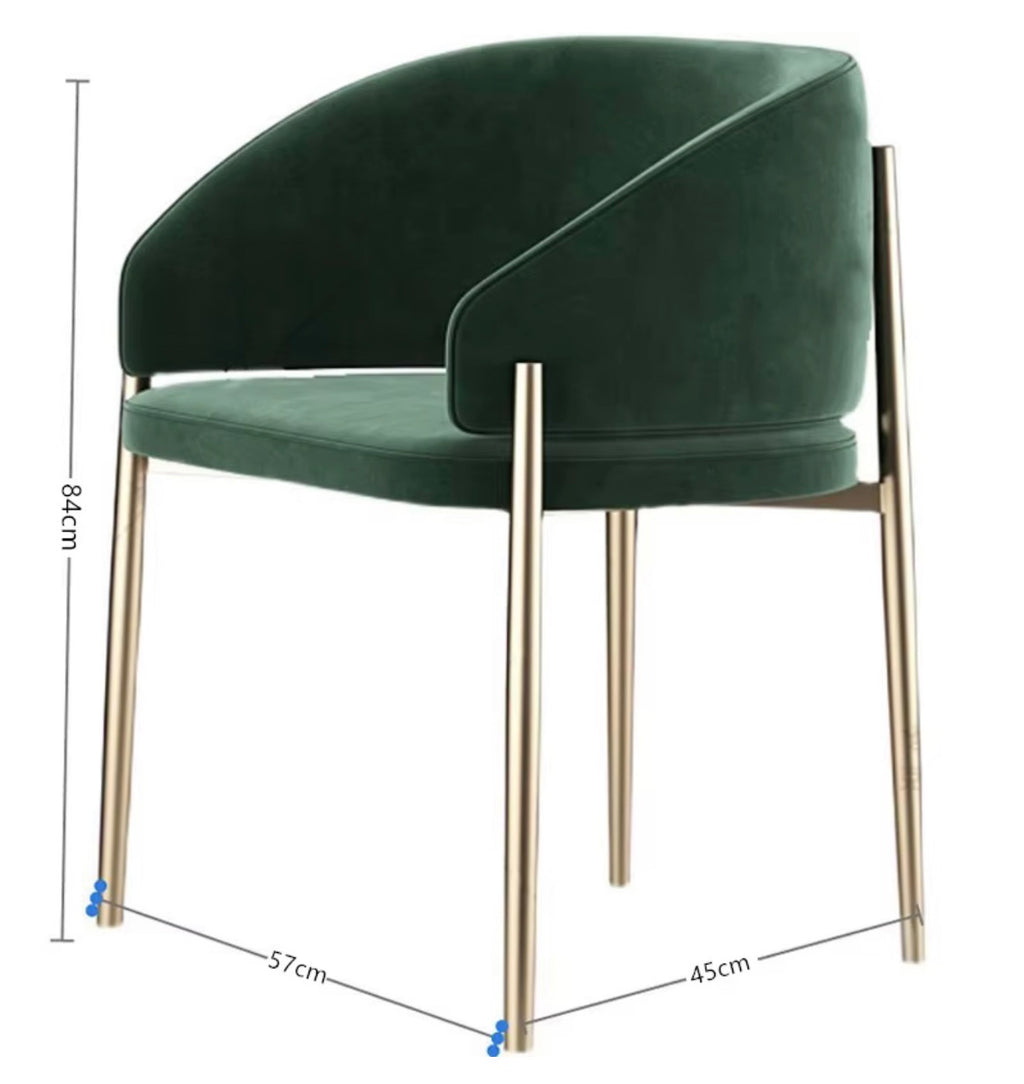 Casa Milano – Aurelia Luxe Dining Chair (EU Edition)