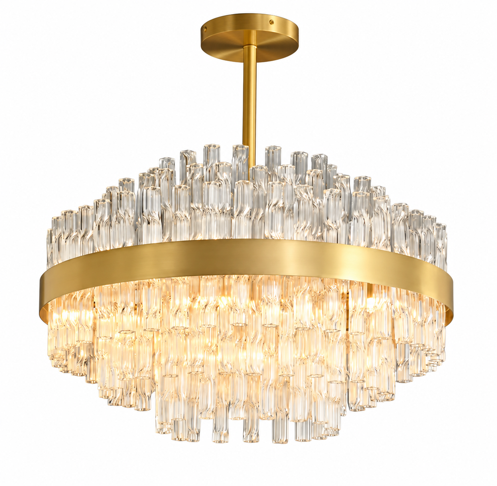 Carmen Copper Chandelier