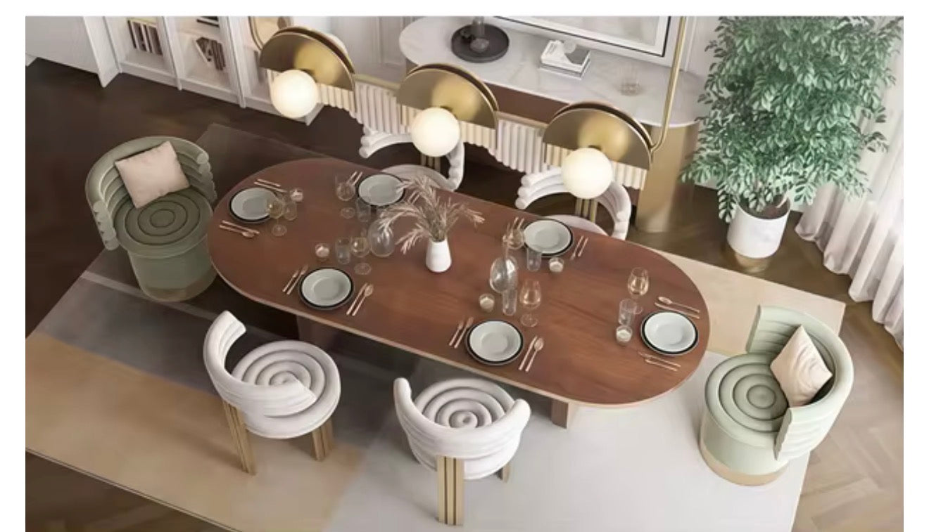 Casa Milano Bella Luna Statement Dining Chair