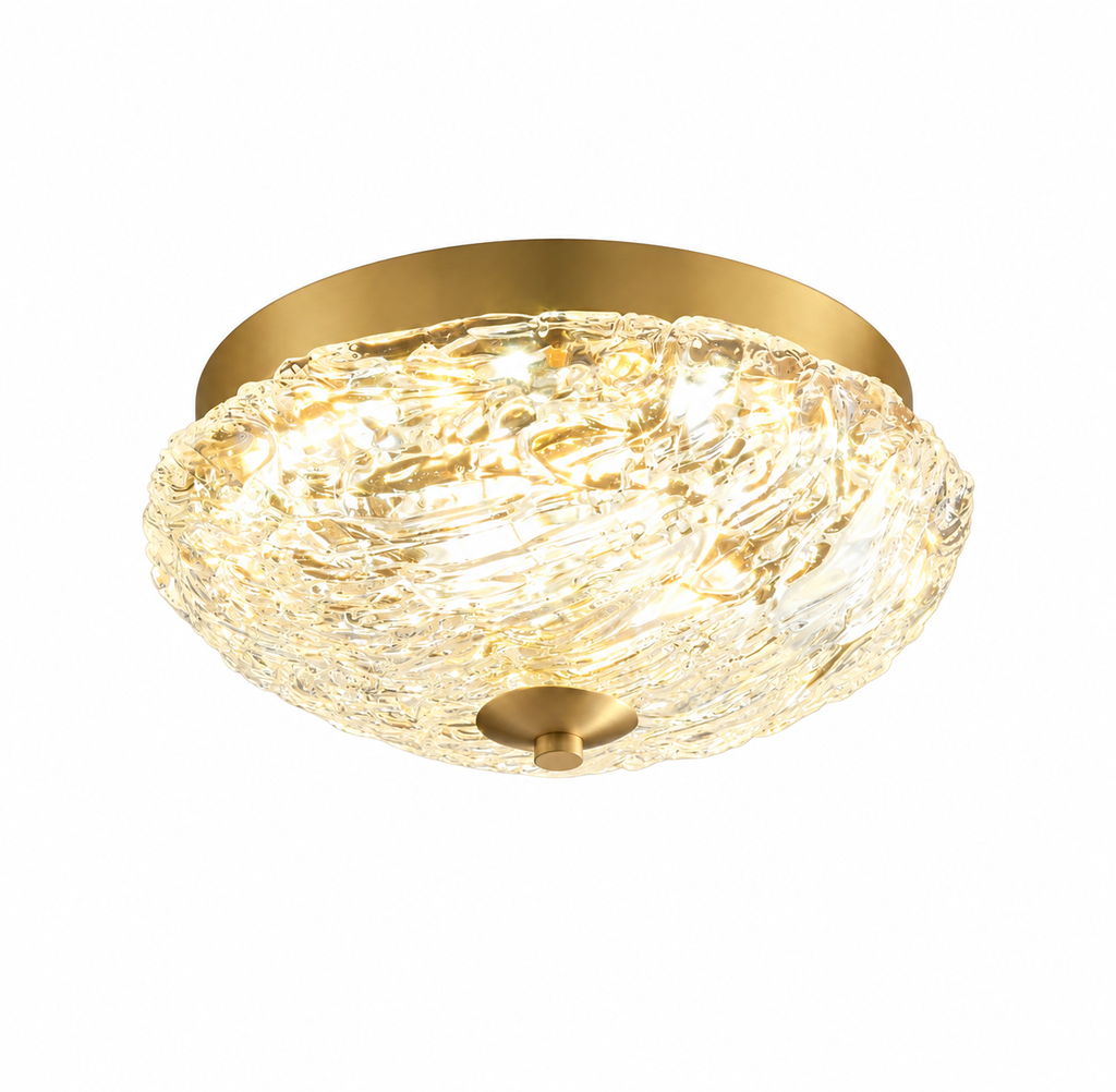 Nico Ice Glass LED Flush Mount