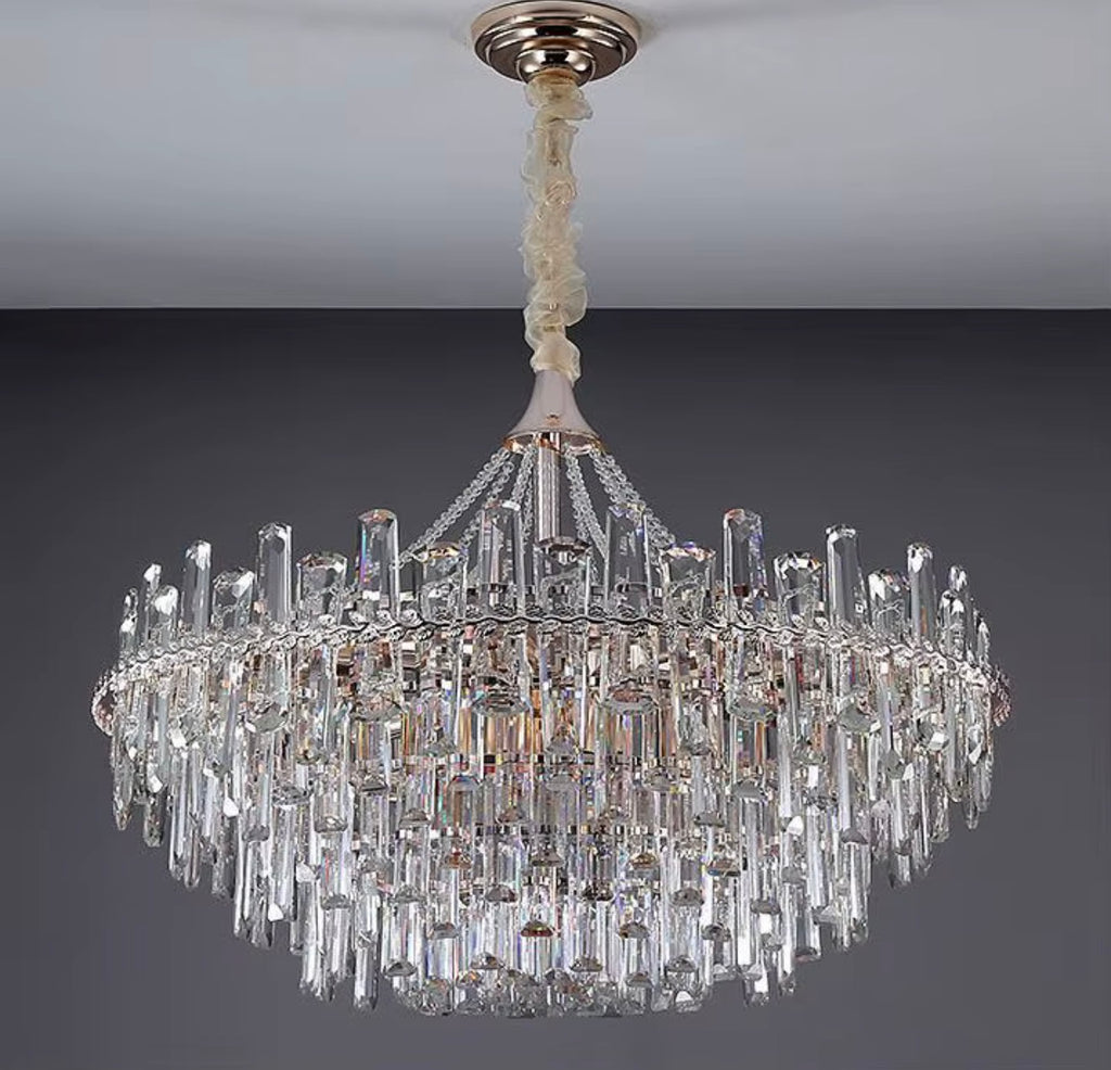 Adele Perle Chain Crystal Chandelier
