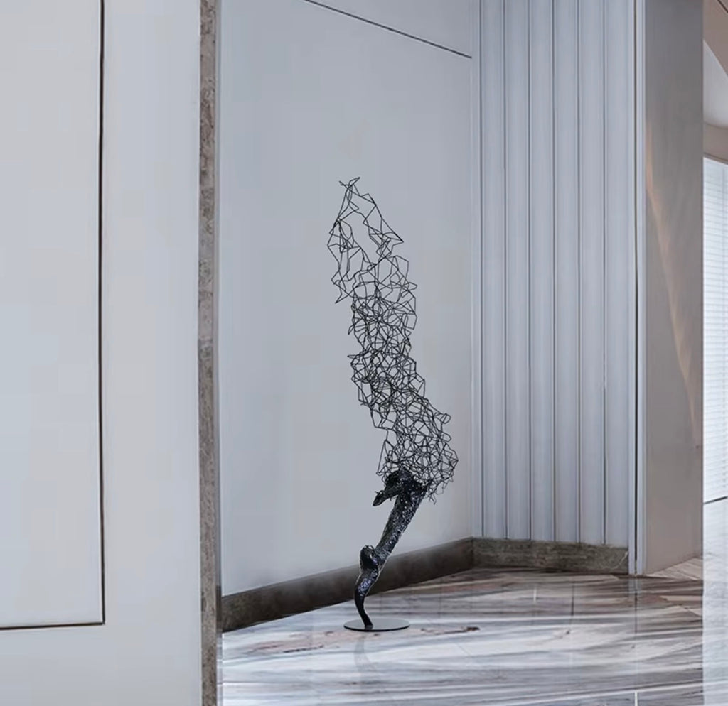 Ascension Abstract Floor Sculpture