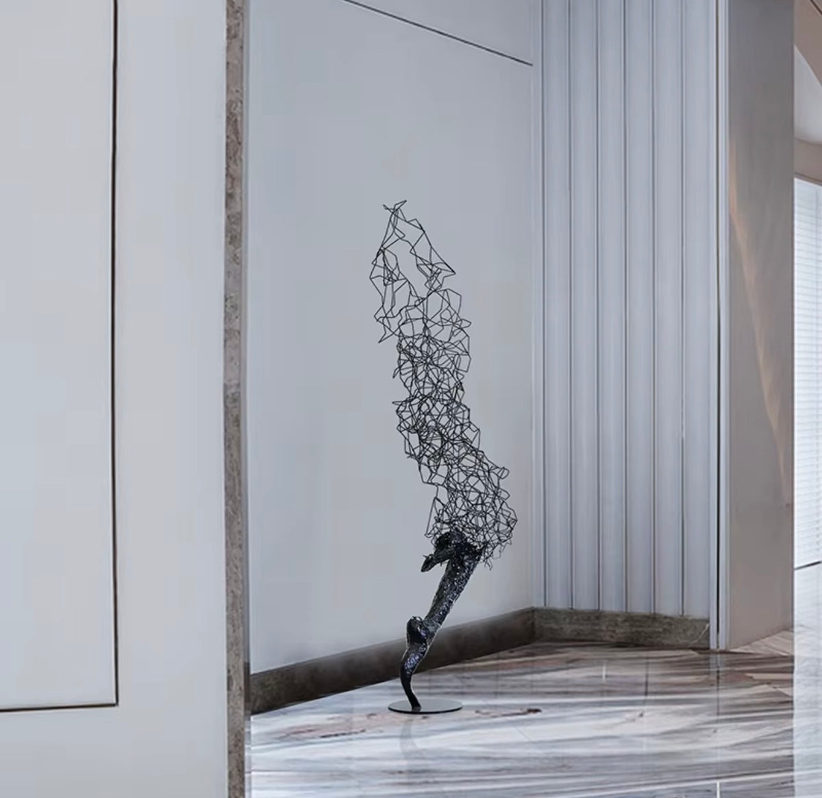 Ascension Abstract Floor Sculpture