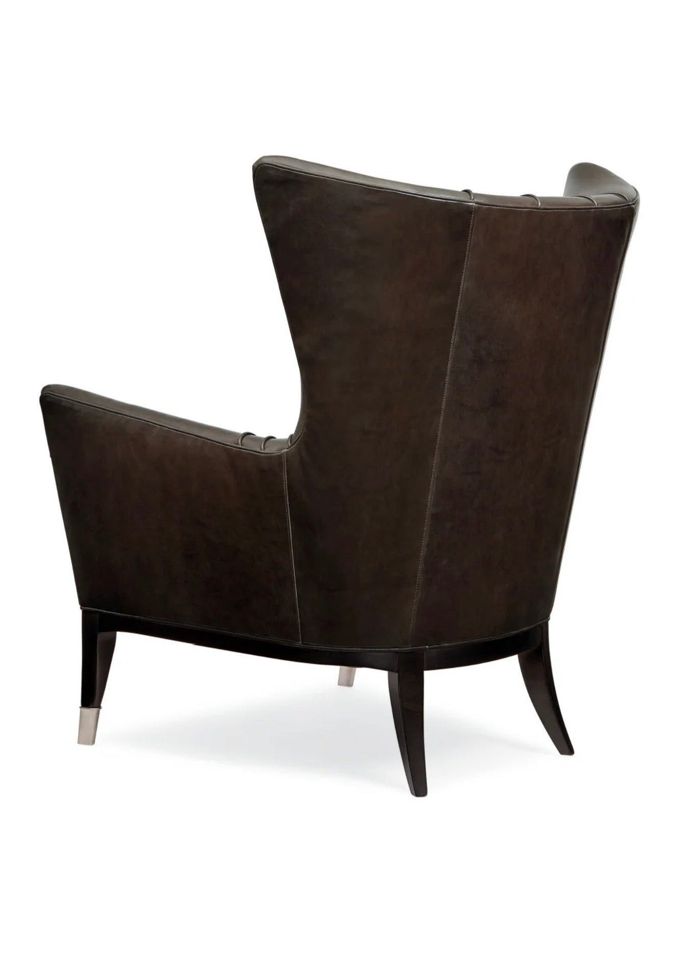 Casa Milano So Welt Done Wingback Chair – Brown Leather