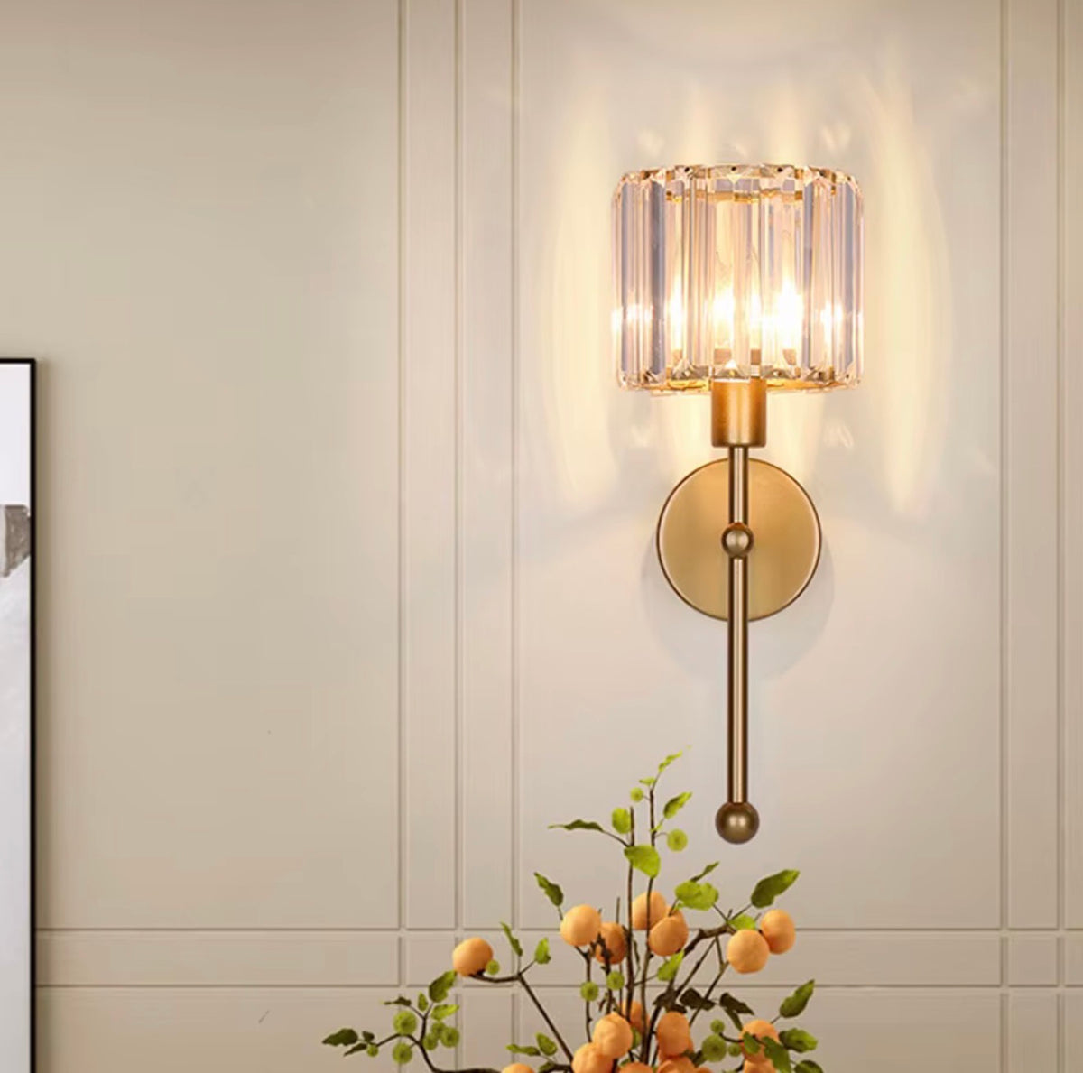 ISABELLA CRYSTAL WALL SCONCE