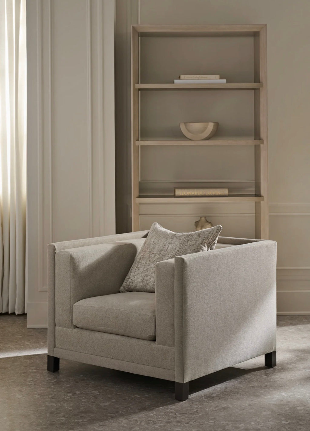Tuxedo Accent Chair