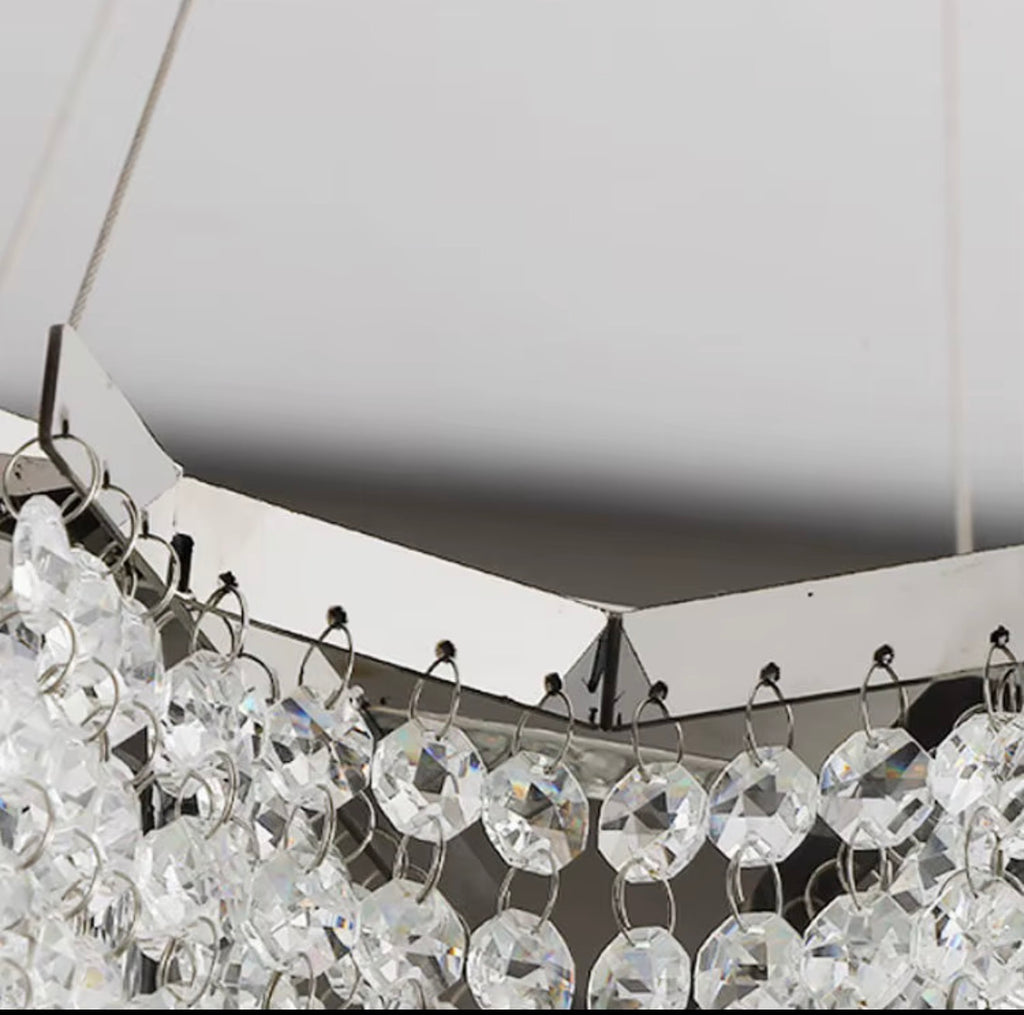 Vivienne Cascading Crystal Chandelier