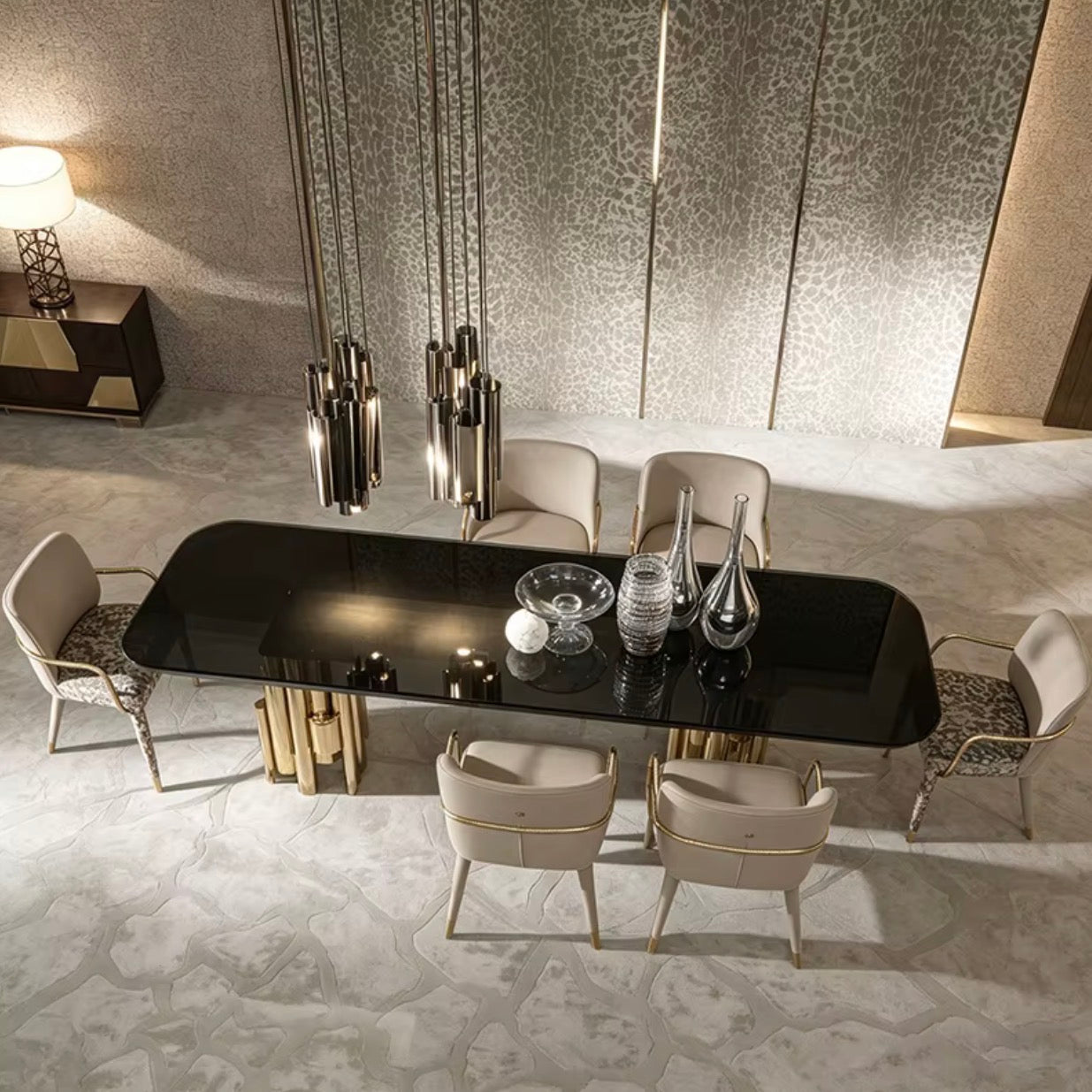 Casa Milano – Imperia Noir Dining Table