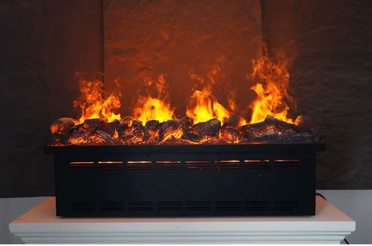 Dario 47” Multicolor Water Vapor Fireplace Insert