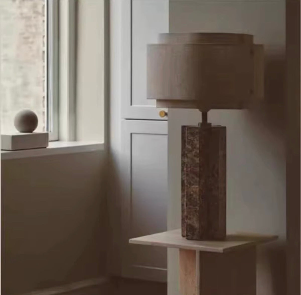 Serafina Marble Table Lamp
