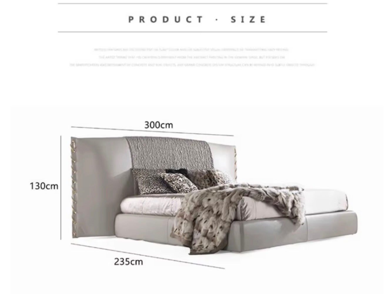 Casa Milano Bellagio Italian Luxury King Bed