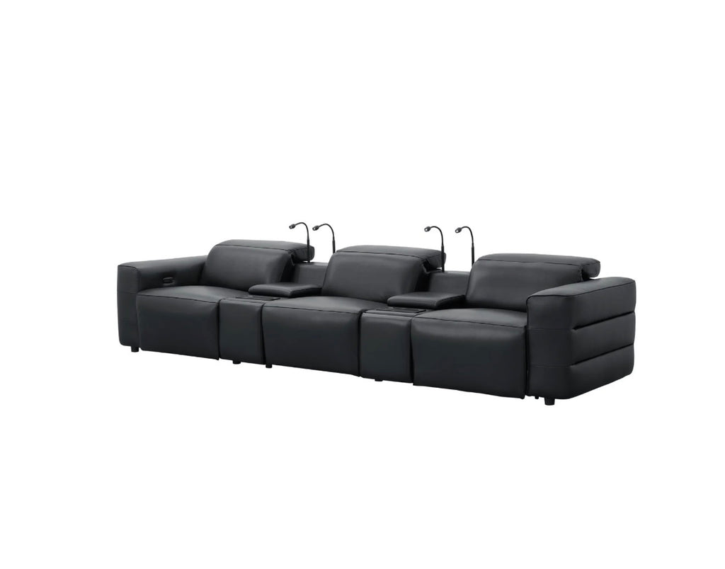 Casa Milano – Milano Italian Leather Power Recliner Row