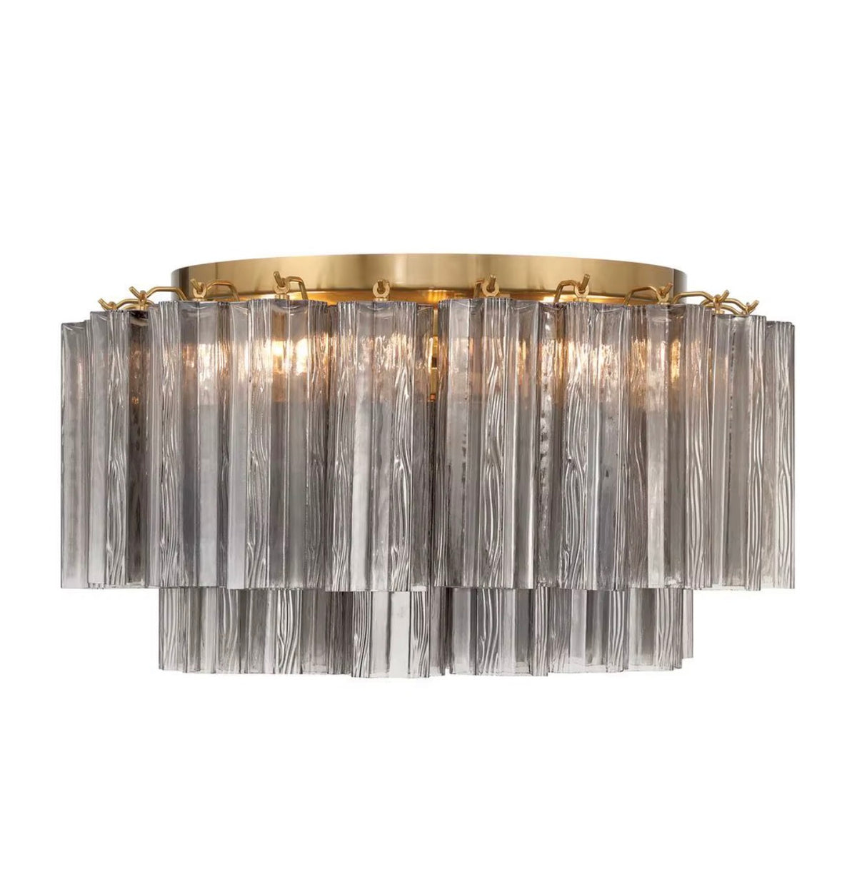 VIRELIA TIERED GLASS CHANDELIER