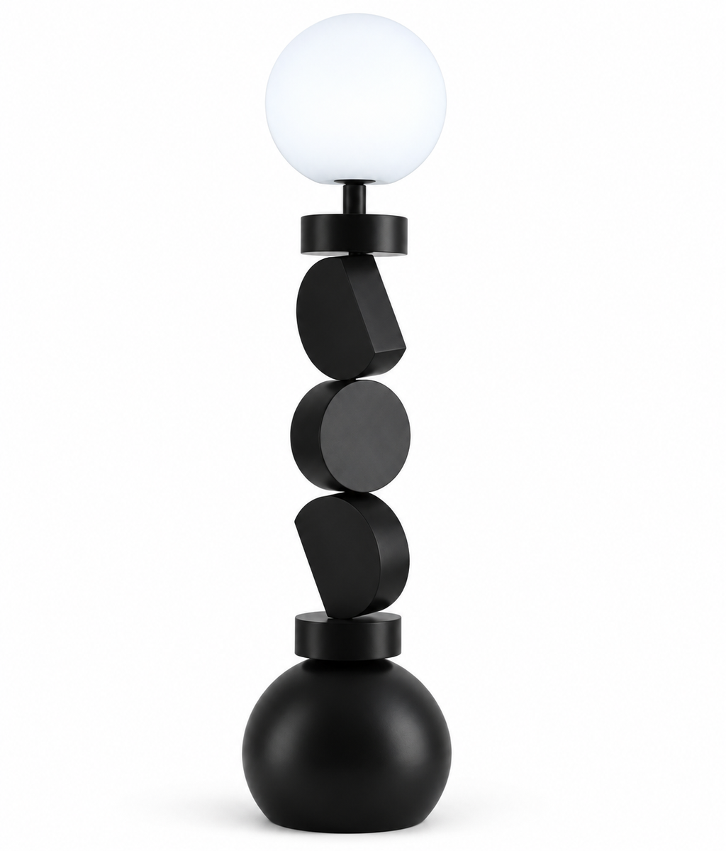 Moonlight Sculpture Floor Lamp