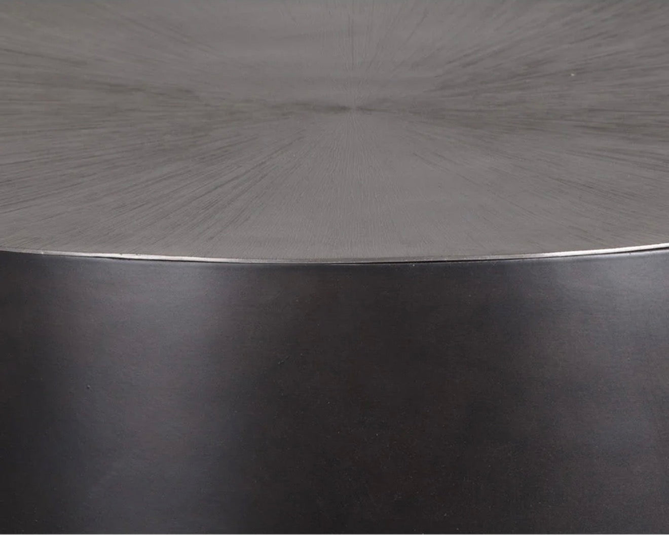 Casa Milano Splendido Etched Aluminum Coffee Table