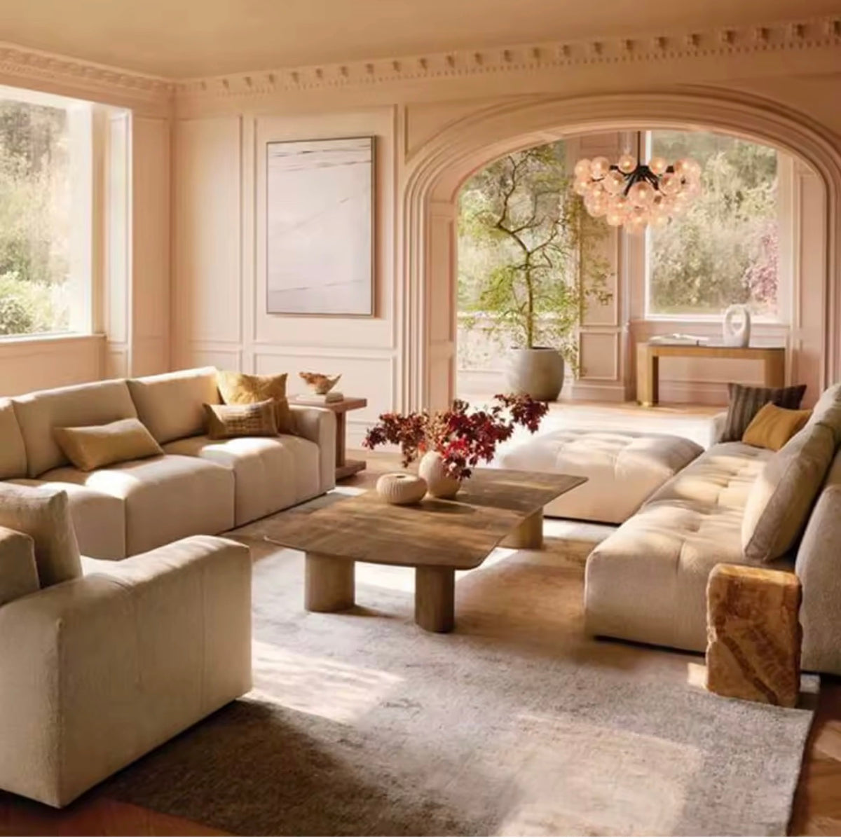 Luciana Bubble Glass Chandelier