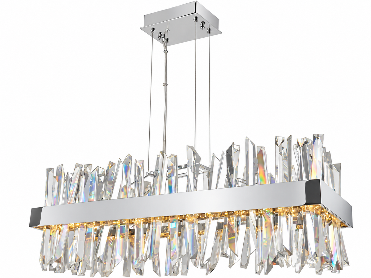 Adelaide Linear Chrome Pendant Light