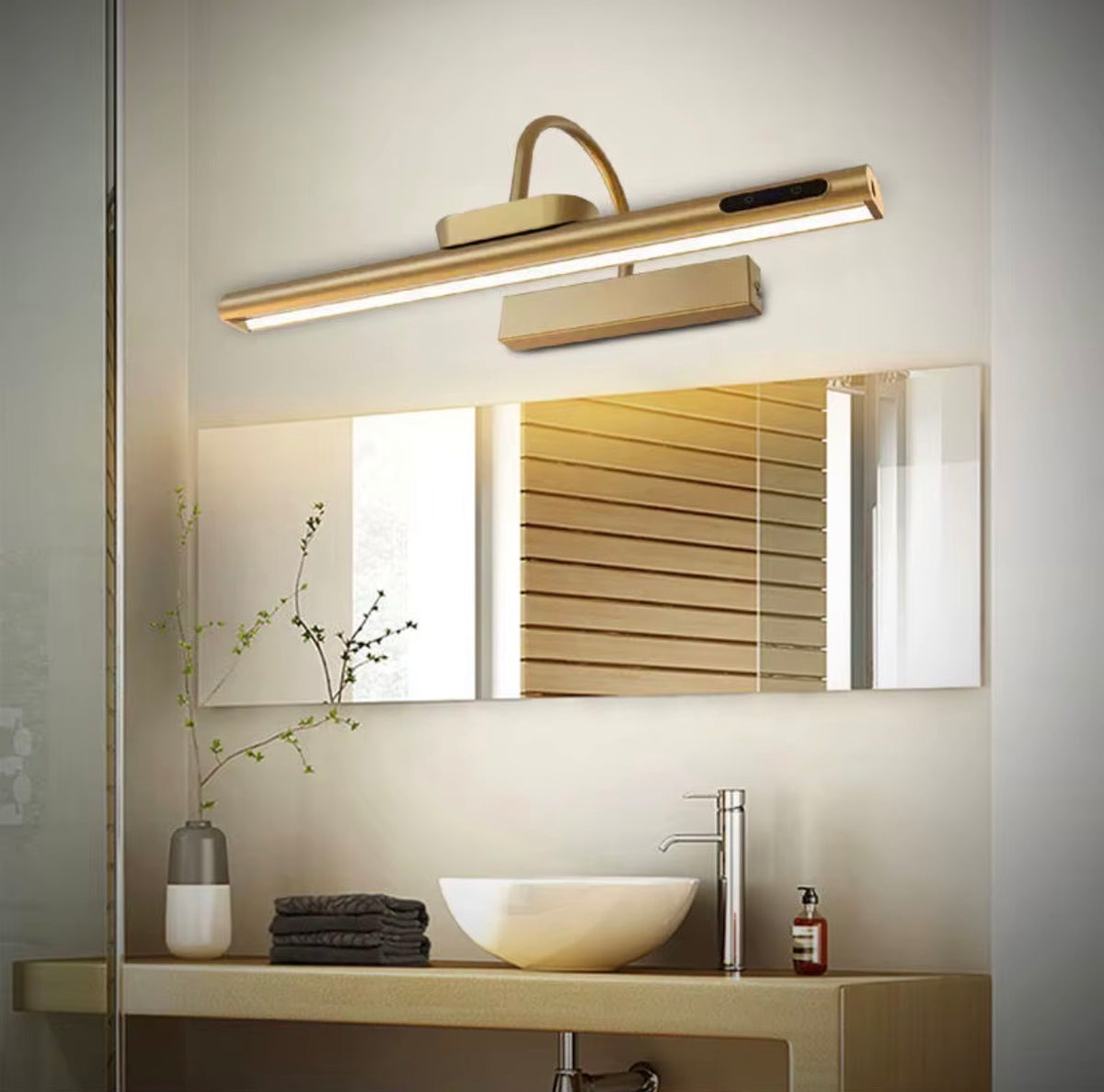 Alessia Rechargeable LED Vanity Light