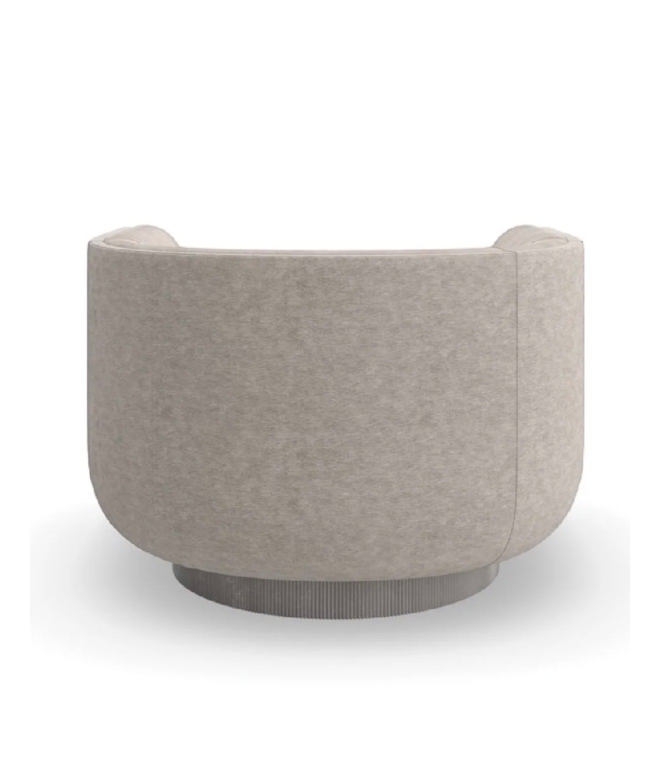 Casa Milano – Taupe Velvet Swivel Lounge Chair