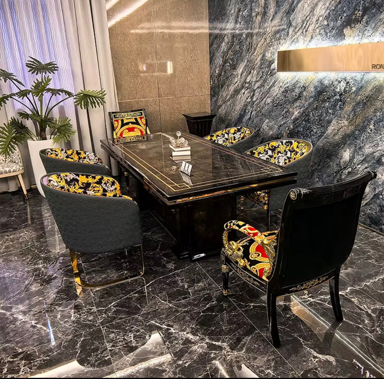 Casa Milano – Roma Baroque Luxury Dining Chair