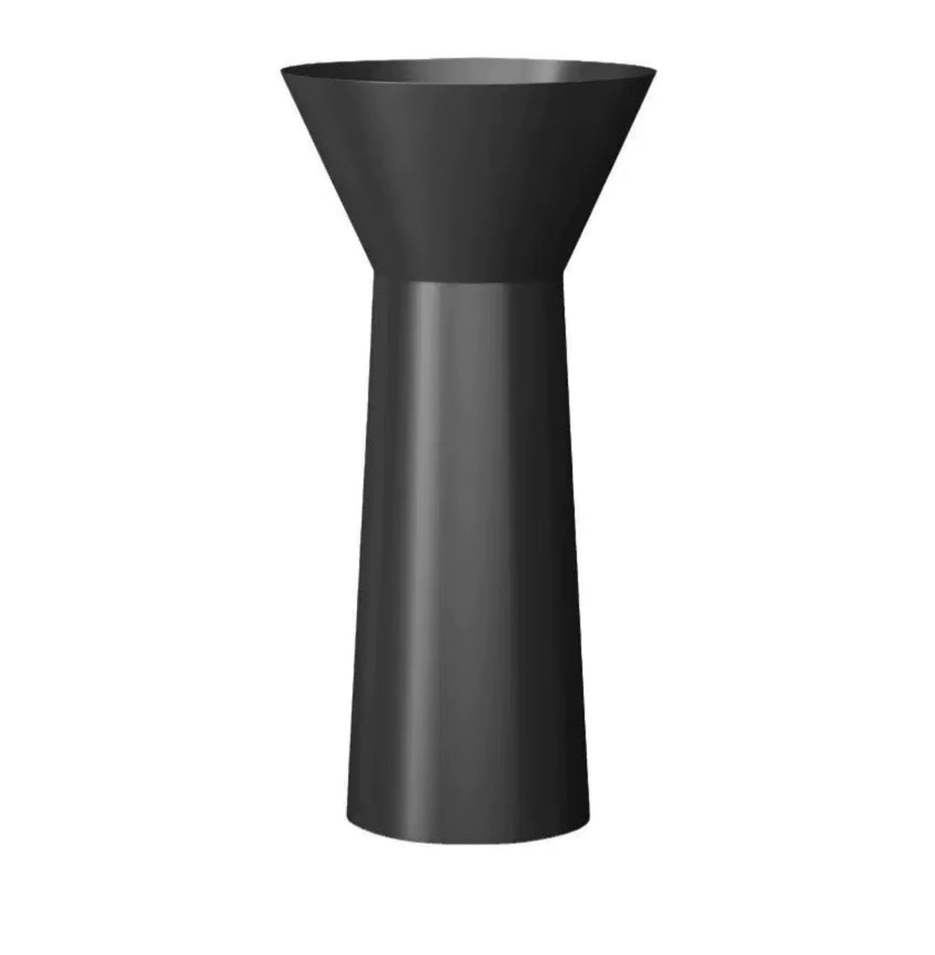 Abbatini Stainless Steel Pedestal Sink