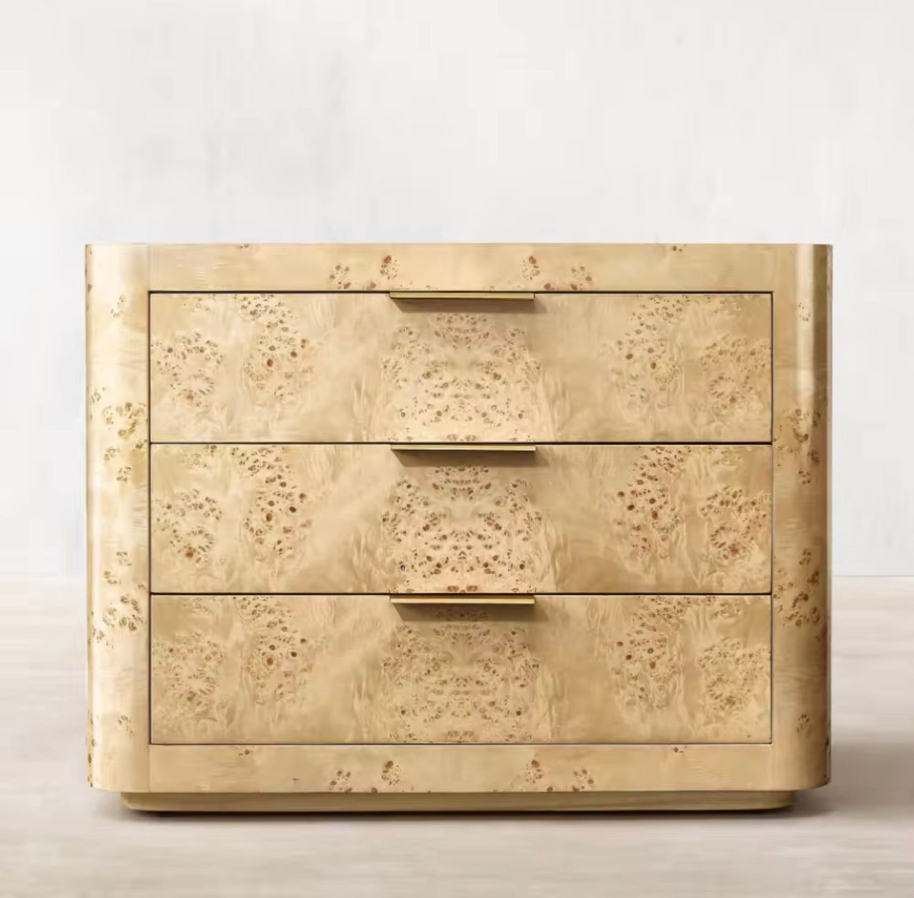 Casa Milano — Kensington Burl Wood Nightstand