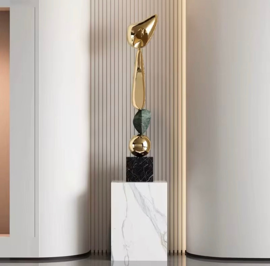 Solenne Abstract Floor Sculpture