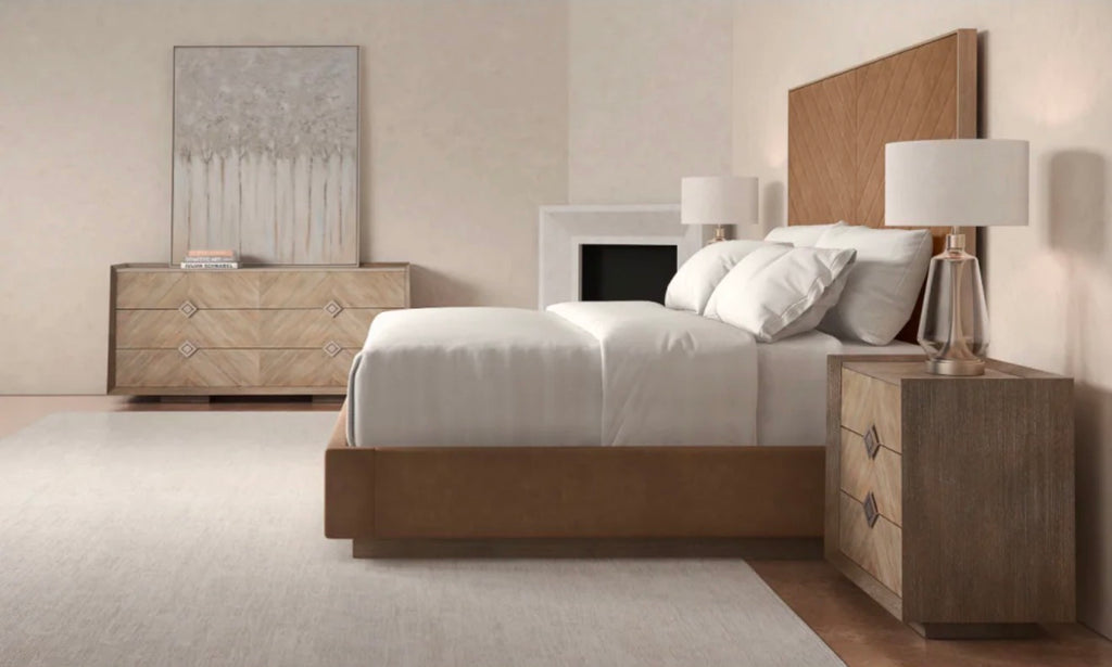 Casa Milano – Meet U In The Middle Channel-Tufted Upholstered Bed | Queen & King